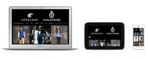 ブランドサイトのイメージ