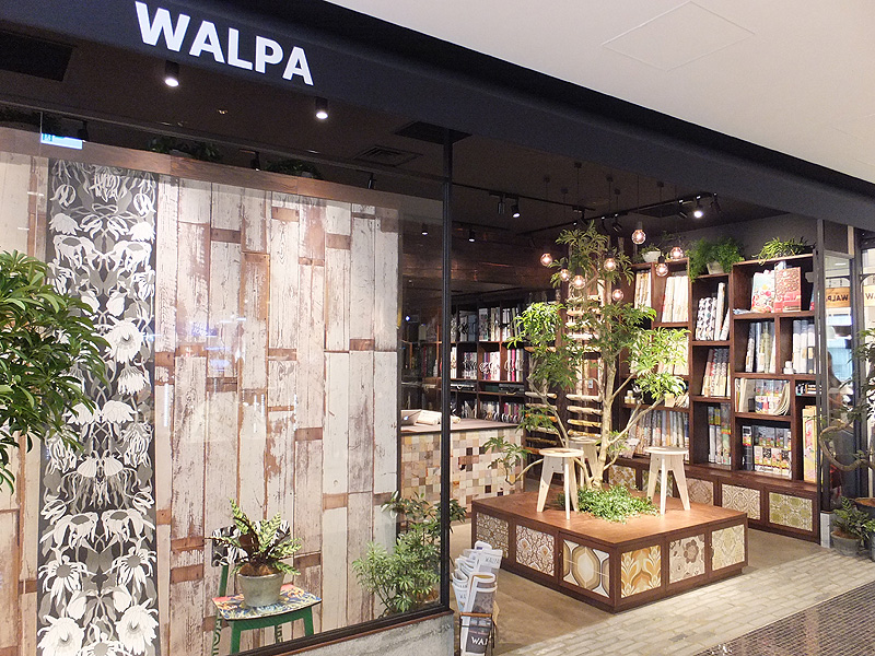 Walpa 壁紙専門店 キラリトギンザに出店 流通ニュース