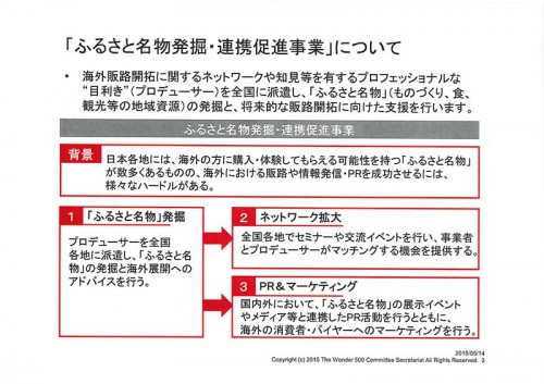 ふるさと名物発掘・連携促進事業