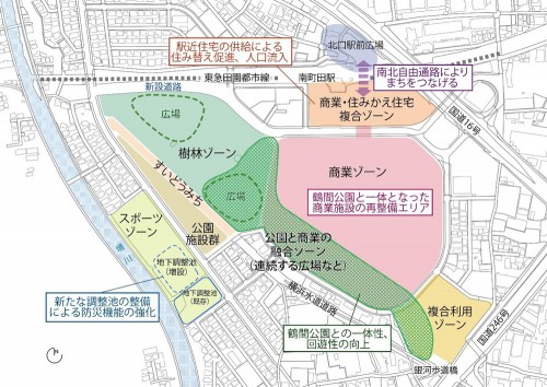 土地利用の方針図