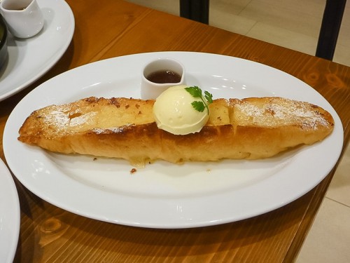 ロングバゲットフレンチトースト