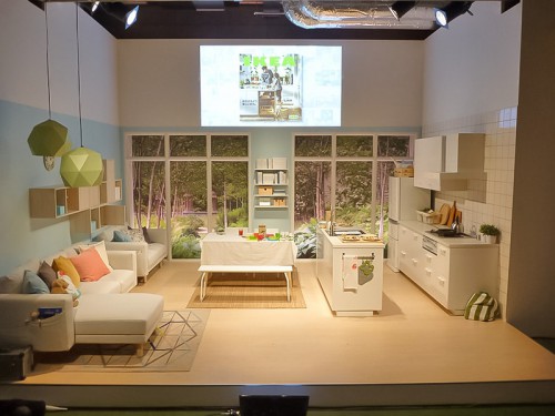 IKEAカタログのモデルルーム