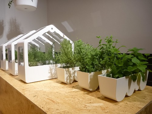 小型温室も販売