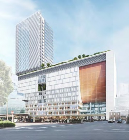 JR横浜駅／西口開発ビル着工、2020年開業