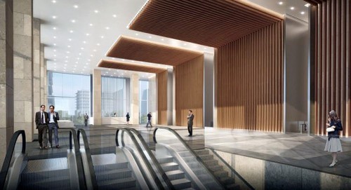 A棟オフィスエントランス