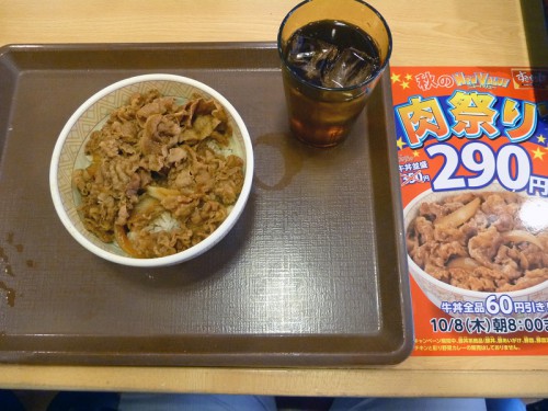 牛丼並盛