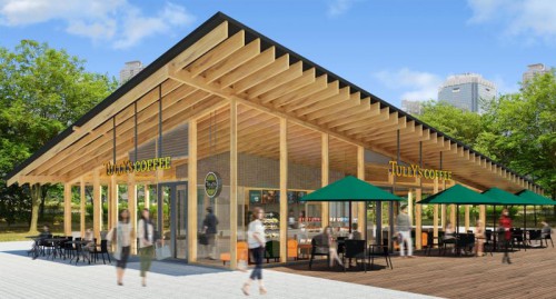 タリーズコーヒー天王寺公園店