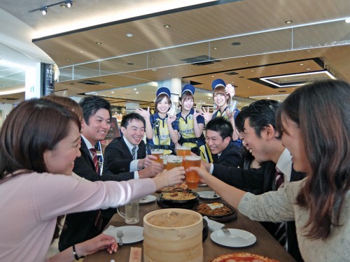 ビジネスパーソンのちょい飲みに対応