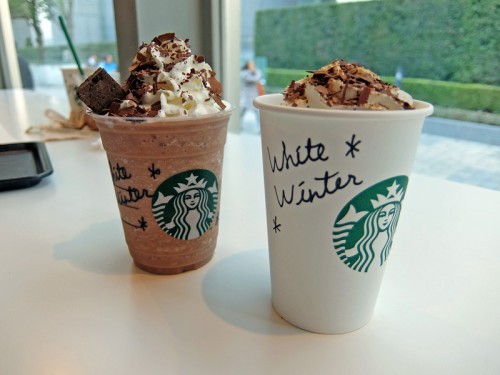 チョコラティ クランブル ココとフラペチーノ