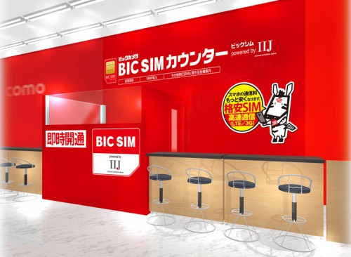 BIC SIMカウンター powered by IIJ