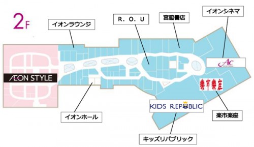 フロア構成と名称