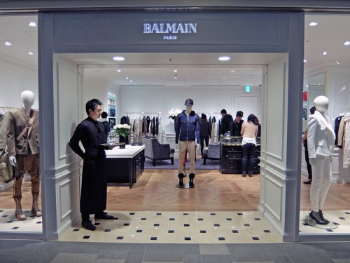 1階・BALMAIN OMOTESANDO HILLS