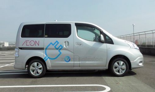 日産の電気自動車e-NV200