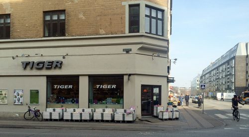 コペンハーゲンのTIGER1号店