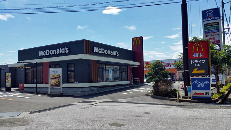 飲食 マクドナルド 店内