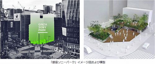 銀座ソニーパークのイメージ