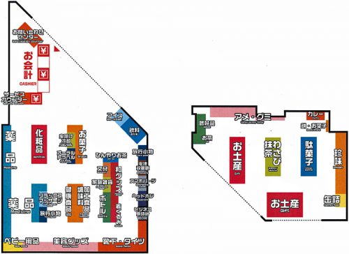 オープン時のレイアウト