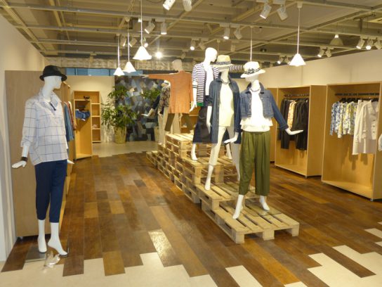 2017年春夏の商品展示