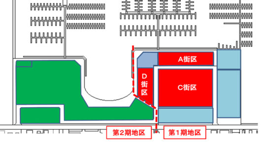 横浜ベイサイドマリーナ地区概略図