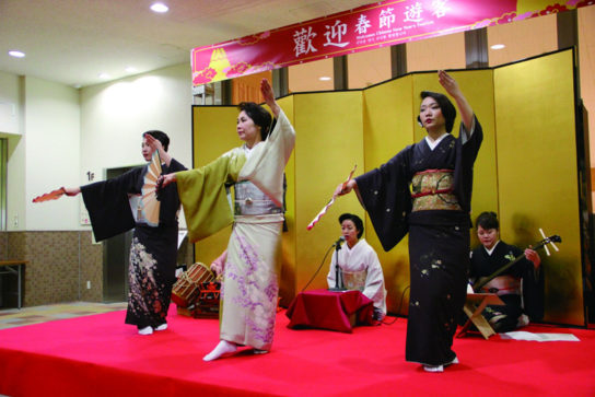 箱根での歓迎イベント（昨年の様子）