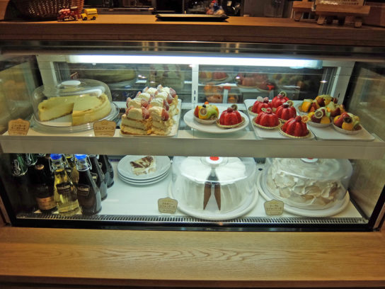 Bistro MULCHEEのケーキコーナー
