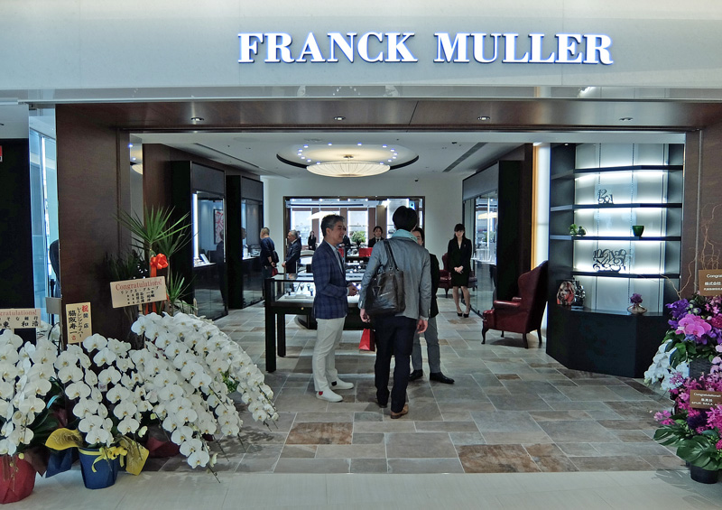 フランク ミュラー／世界初のパティスリー併設店、GINZA SIXにオープン