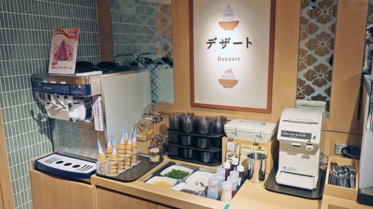 デザートコーナー