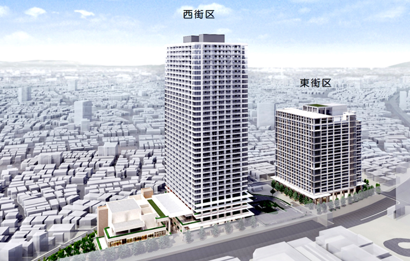 京成立石駅／2.2haの北口地区市街地再開発、都市計画決定