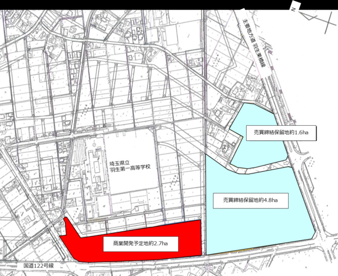 住友商事、埼玉県羽生市／2020年夏、大型商業施設を整備