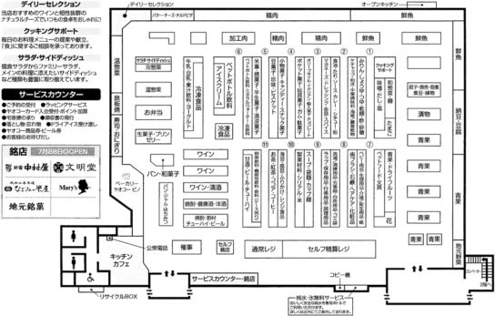 店舗レイアウト