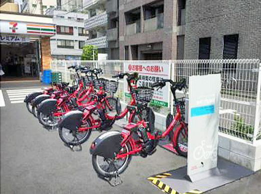 セブンイレブン／横浜市と共同で貸出自転車拠点を設置