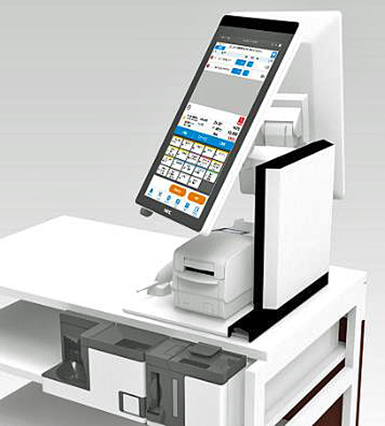 ローソン／タッチパネル式の新型POSレジ・自動釣銭機を導入