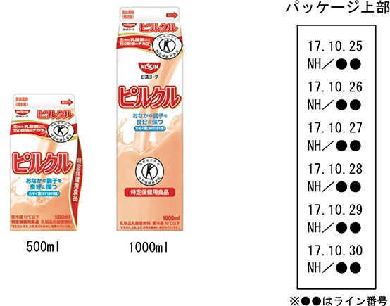 日清ヨーク 乳酸菌飲料 ピルクル 自主回収 流通ニュース