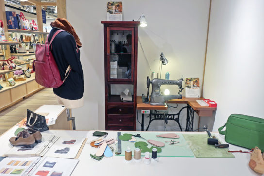 簡易工房も設置