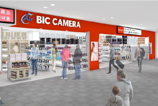 Air BIC CAMERA 中部国際空港セントレア店 1号店