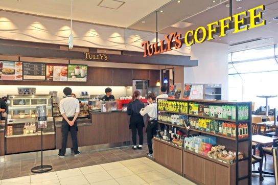 1階タリーズコーヒーも継続出店