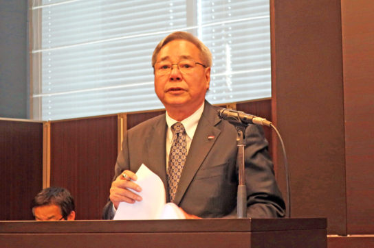 田代会長兼社長