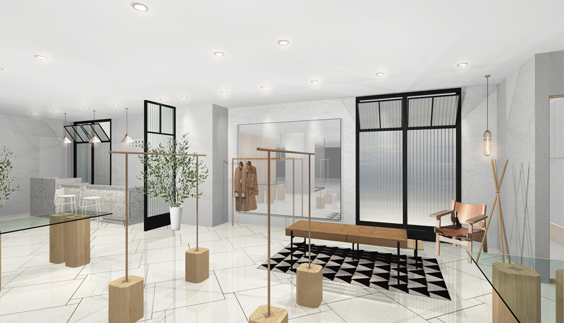 三陽商会／EC向けブランド「S.ESSENTIALS」刷新、日本橋高島屋