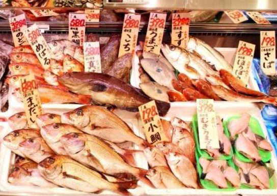 鮮魚売場