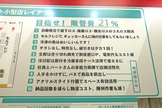 販管費21％を目指す施策