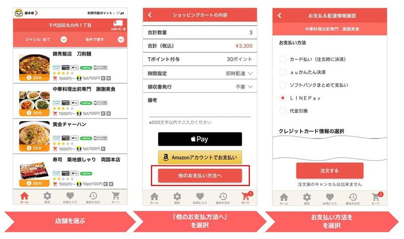 出前館 Line Pay Auかんたん決済 対応開始 流通ニュース