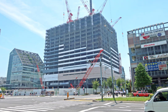 建設中の大型店舗（イメージ）