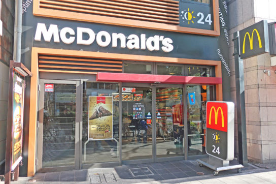 マクドナルドの店舗