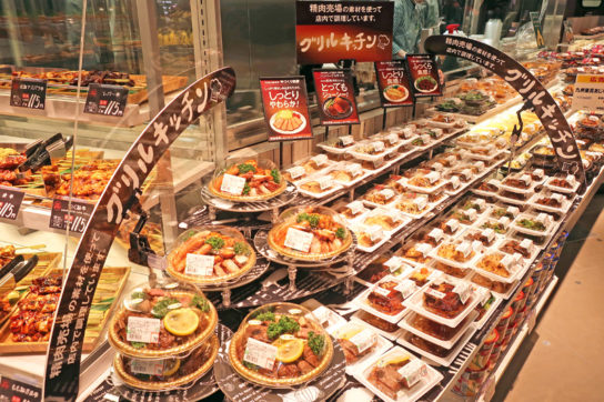 1階のグリルキッチンコーナー