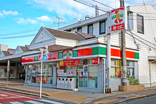 サンクスの店舗