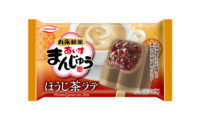 丸永製菓／国産茶葉を使用「あいすまんじゅう ほうじ茶ラテ」発売