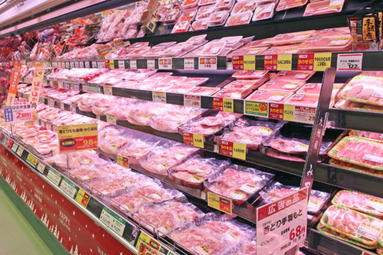 ノントレーの鶏肉商品を導入