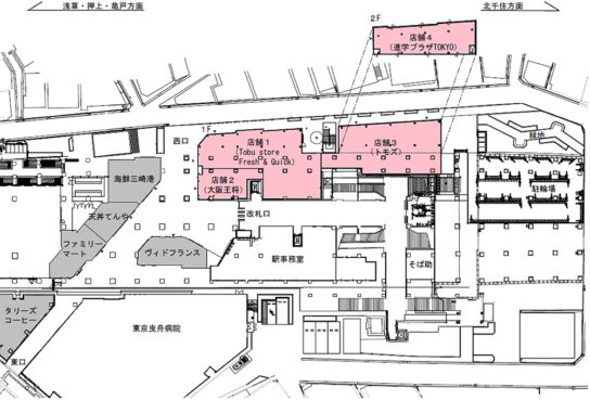 店舗配置図