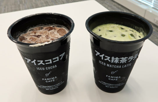 アイス抹茶ラテ、アイスココア