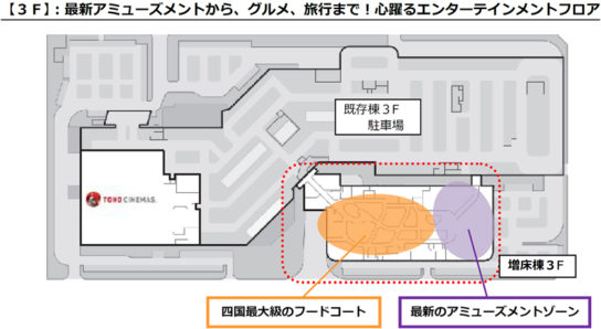 3階のリニューアル概要